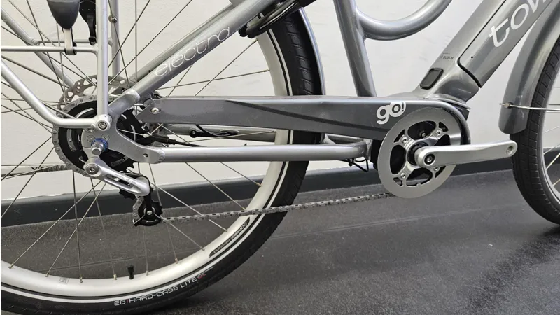 Ex Demo Electra Medium Townie Path Go 5i Step Through Electric Hybrid Bike 2025 in Grey-3