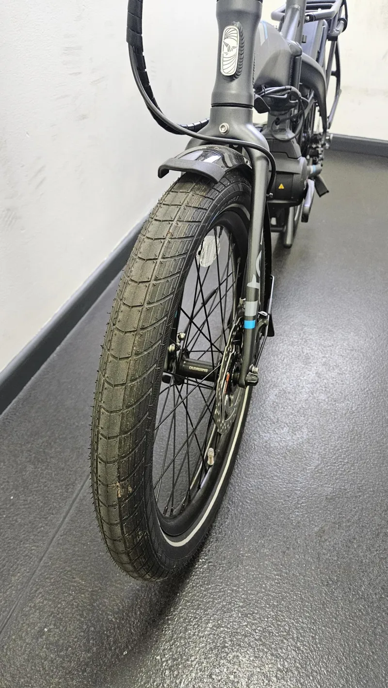 EX DEMO Tern Vektron P7i Electric Folding Bike 2026 in Satin Gunmetal-3