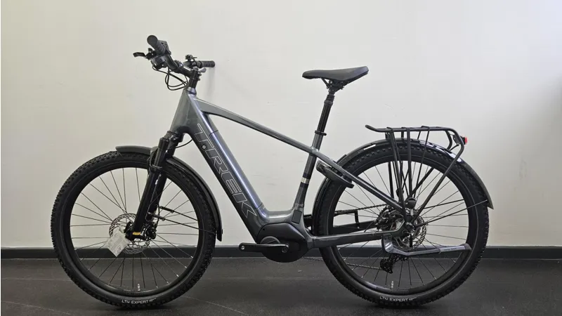 EX DISPLAY Trek Verve+ 4 400Wh Electric Hybrid Bike Size Medium 2026 in Galactic Grey-1
