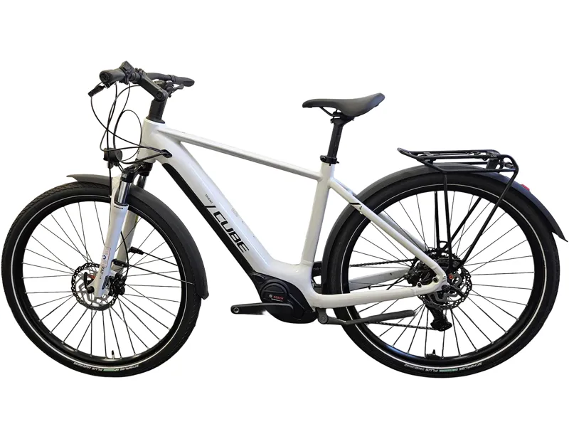 EX DEMO Cube Touring Hybrid One 500 Electric Hybrid 2025 54cm in Cotton/Black-1