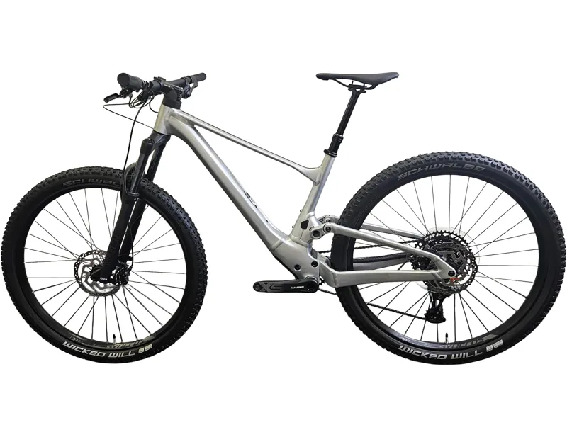 EX DEMO Scott Spark 970 Full Suspension Mountain Bike 2025 Medium in Silver-1