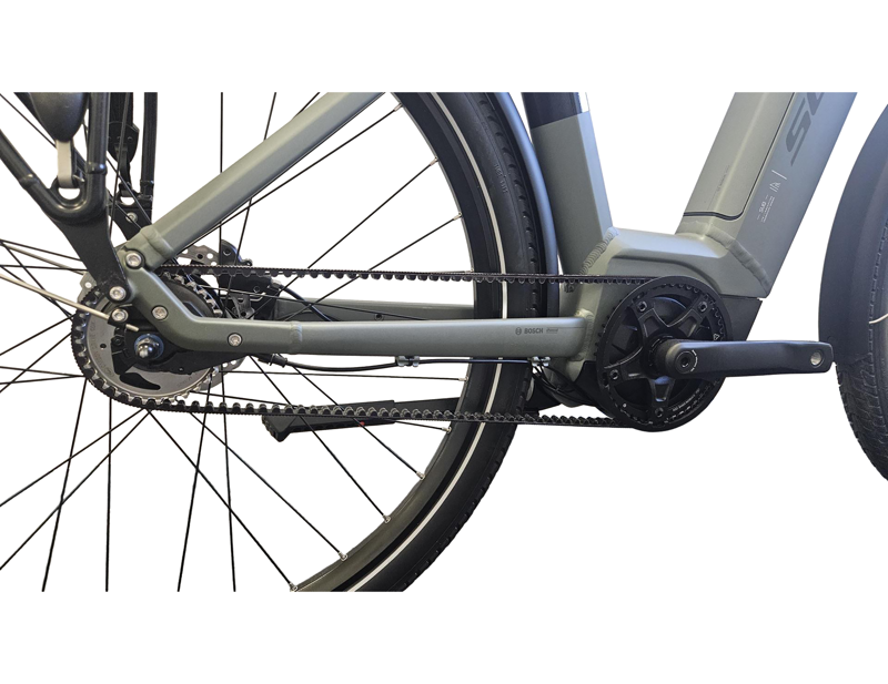 EX DISPLAY Scott Bike Sub 40 Belt Wave Electric Hybrid Bike Small 2025 in Highland Green-3