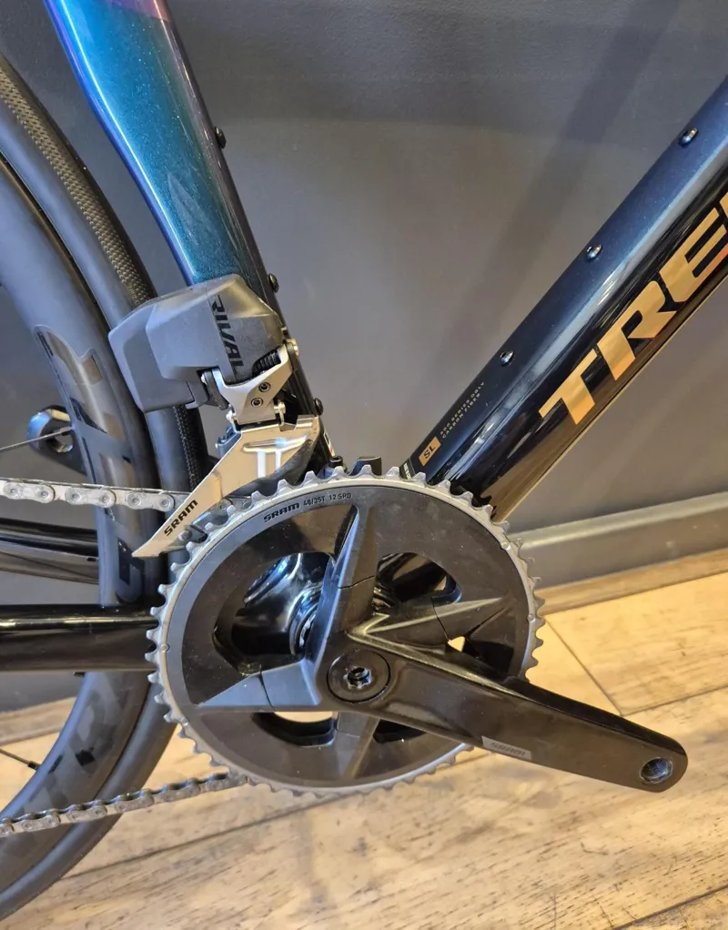 EX DEMO Trek Madone SL 6 AXS Gen 8 Road Bike MediumLarge 2025 in Dark Star Black Purple-2