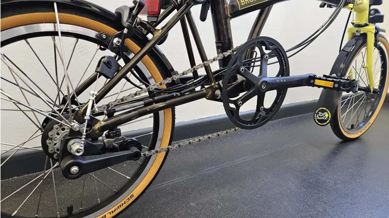 EX DISPLAY Brompton x Tour De France Limited Edition C Line 6-Speed Folding Bike 2025 in Mid Handlebar With Toolkit-3