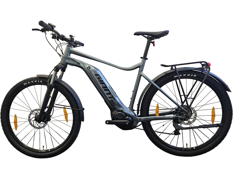 EX DISPLAY Giant Talon E+ EX 29er Electric Mountain Bike size XXL 2025 in Aged Denim -1