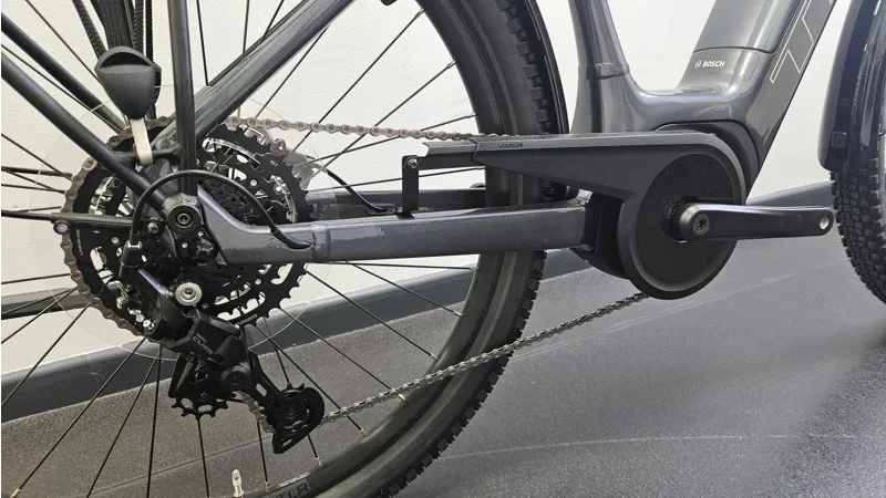 EX DISPLAY Trek Verve+ 4 400Wh Electric Hybrid Bike Size Medium 2026 in Galactic Grey-2