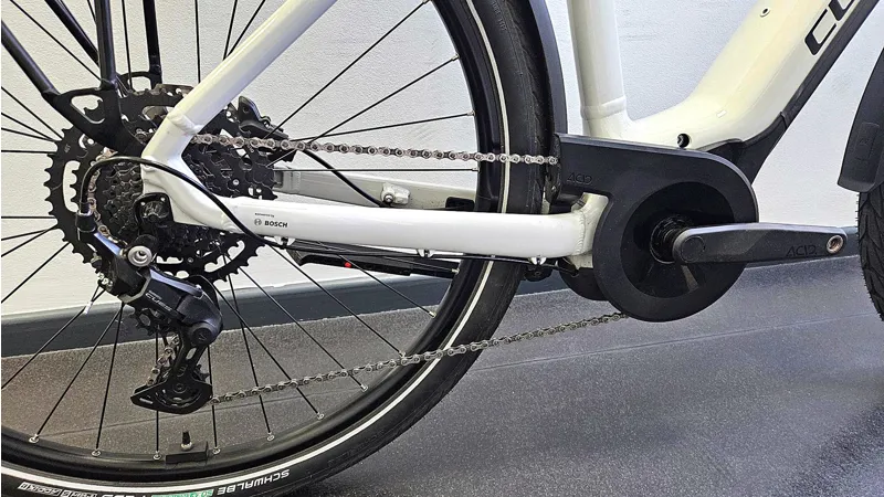 EX DEMO Cube Touring Hybrid One 500 Electric Hybrid 2025 54cm in Cotton/Black-3