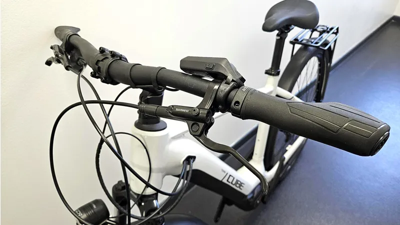 EX DEMO Cube Touring Hybrid One 500 Electric Hybrid 2025 54cm in Cotton/Black-2