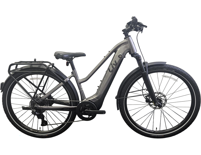 EX DEMO Liv Small Amiti-E+ 3 Electric Hybrid Bike 2027 in Early Espresso