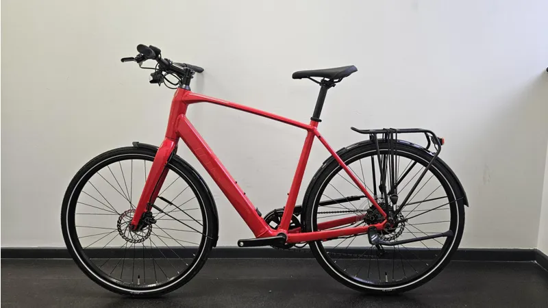 EX DEMO Trek FX+ 2 Electric Hybrid Bike Size X-Large 2025 in Viper Red-1