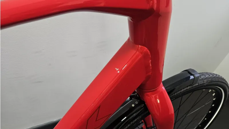 EX DEMO Trek FX+ 2 Electric Hybrid Bike Size X-Large 2025 in Viper Red-4