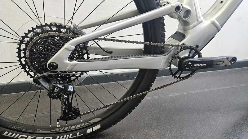 EX DEMO Scott Spark 970 Full Suspension Mountain Bike 2025 Medium in Silver-3