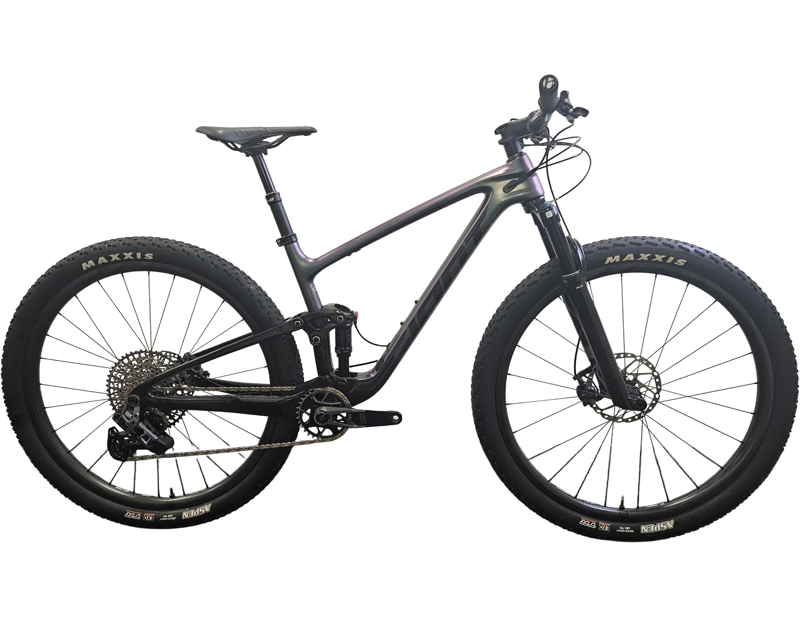 Balfes Bikes Ex Demo Giant Anthem Advanced 29 1 Full Suspension Mountain Bike Size Medium 2025 in Dark Iridescent | Free postage over £30, £10 off first order, price match & 0% finance.