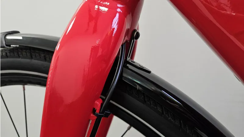 EX DEMO Trek FX+ 2 Electric Hybrid Bike Size X-Large 2025 in Viper Red-5