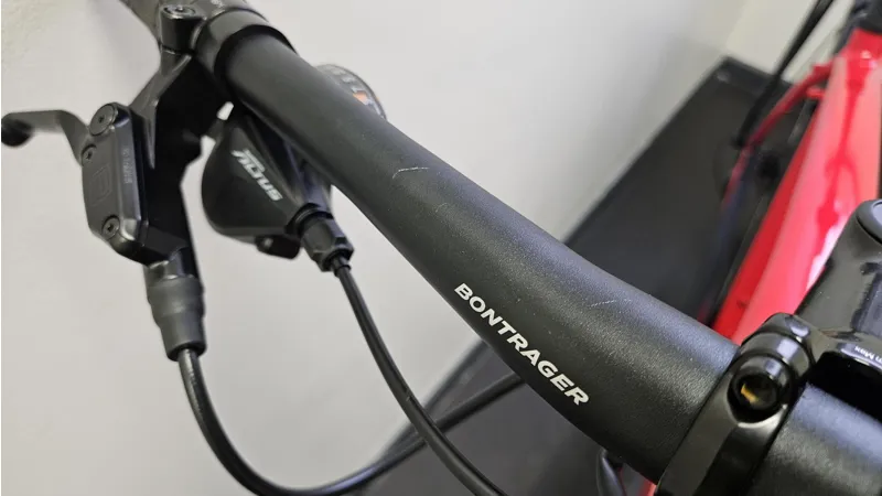 EX DEMO Trek FX+ 2 Electric Hybrid Bike Size X-Large 2025 in Viper Red-6