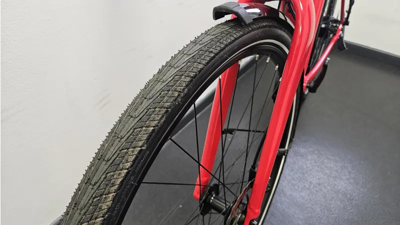 EX DEMO Trek FX+ 2 Electric Hybrid Bike Size X-Large 2025 in Viper Red-7