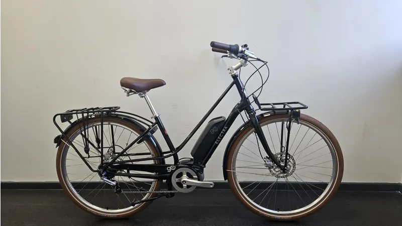 EX DISPLAY Electra Loft Go 5i 500wh Step Through Electric Hybrid Bike Medium 2026 in Black