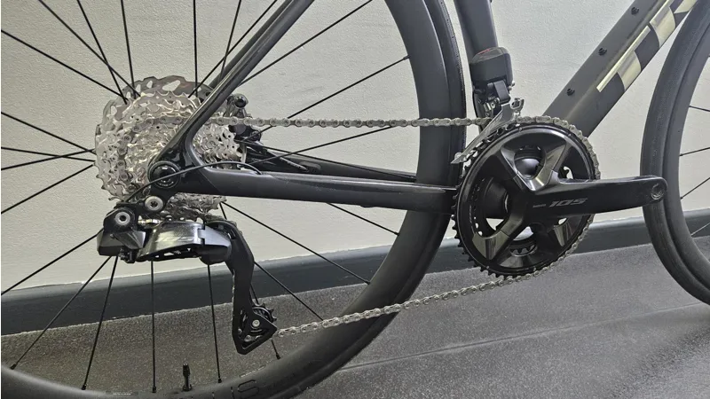 EX DISPLAY Trek Madone SL 6 Di2 Gen 8 Road Bike Medium 2025 in Dark Web -4