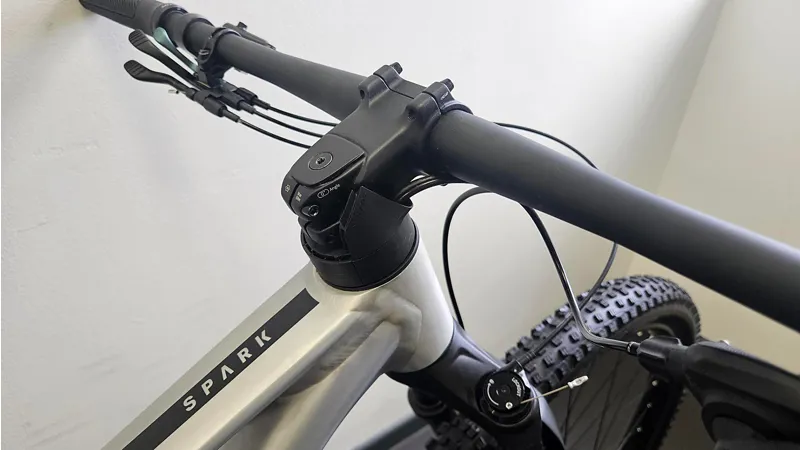EX DEMO Scott Spark 970 Full Suspension Mountain Bike 2025 Medium in Silver-2