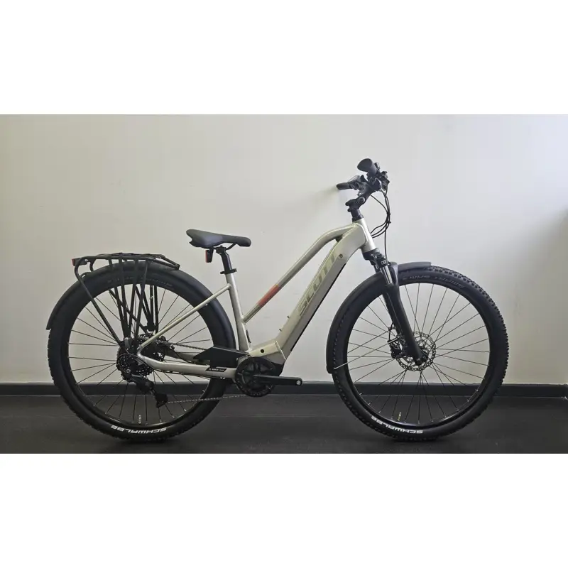 Balfes Bikes EX DEMO Scott Bike Sub Cross eRIDE 30 Lady EQ Electric Hybrid Bike Size Small 2025 in Silver | Free postage over £30, £10 off first order, price match & 0% finance.