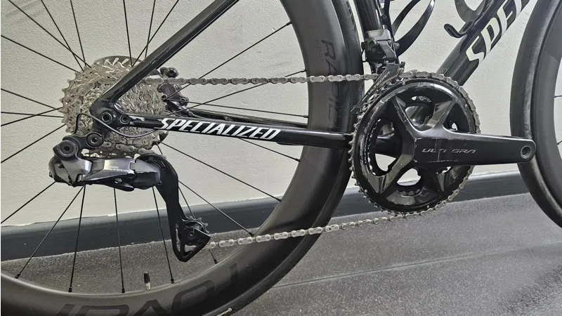 EX DEMO Specialized Tarmac SL8 Pro Ultegra Di2 Carbon Road Bike 52cm 2025 in Gloss Carbon-11