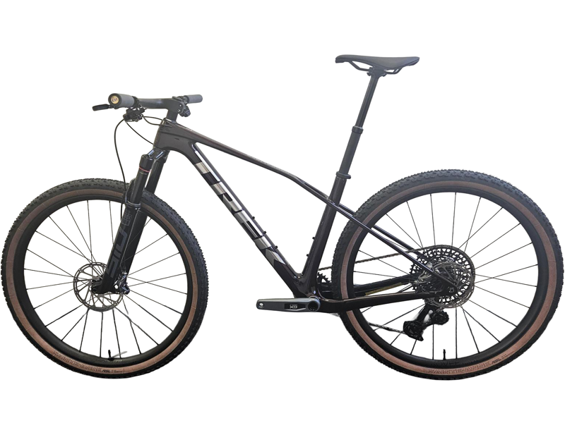 EX DEMO Trek Procaliber 9.7 AXS Gen 3 Hardtail Mountain Bike 2025 Medium-Large in Carbon Red Smoke-1
