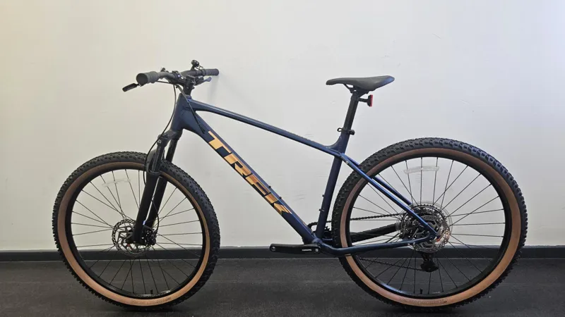 EX DEMO Trek Marlin 5 Gen 3 Hardtail Mountain Bike X-Large 2027 in Mulsanne Blue -5