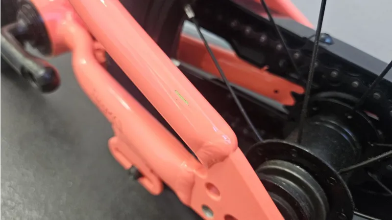 EX DISPLAY Scott Contessa 14 Inch Wheel Kids Bike 2025 in Orange-2