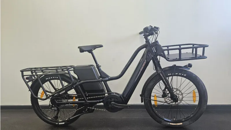 EX DISPLAY Momentum PakYak E+ Electric Cargo Bike 2026 in Ink Blue