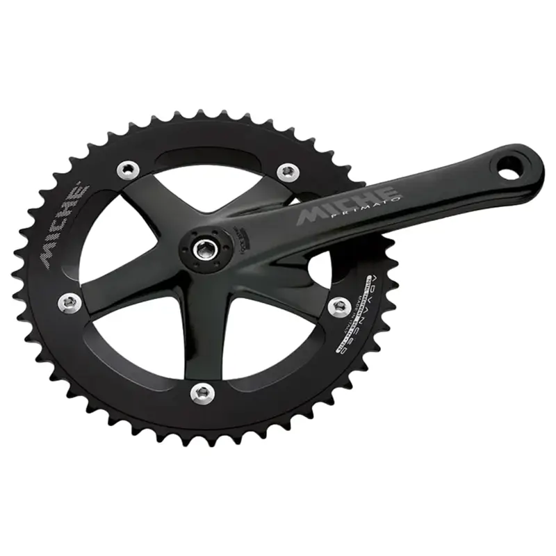 Balfes Bikes Miche Primato Advanced Track Chainset in Black | Free postage over £30, £10 off first order, price match & 0% finance.