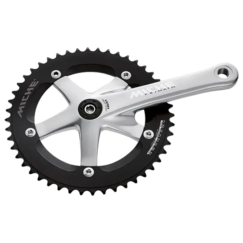 Balfes Bikes Miche Primato Advanced Track Chainset in Silver | Free postage over £30, £10 off first order, price match & 0% finance.