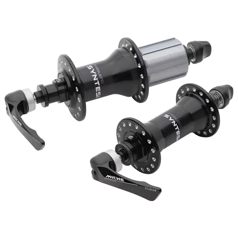 Balfes Bikes Miche Primato Syntesi Hub Pairs in Black | Free postage over £30, £10 off first order, price match & 0% finance.