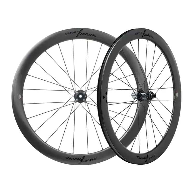 Balfes Bikes Miche SWR Evo 50 Carbon Tubeless Wheels in Black | Free postage over £30, £10 off first order, price match & 0% finance.