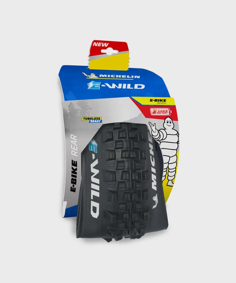 Michelin E-Wild Tyre Rear 29 x 2.60in in Black -1