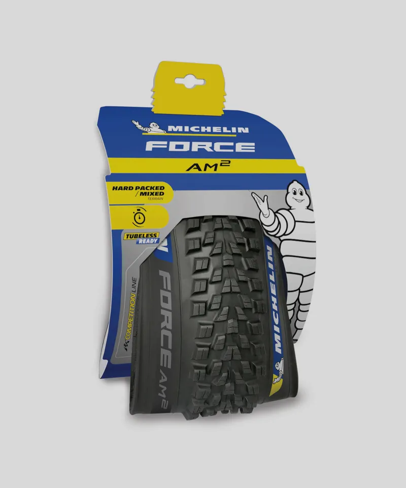Michelin Force AM2 Tyre 27.5 x 2.40in in Black -1