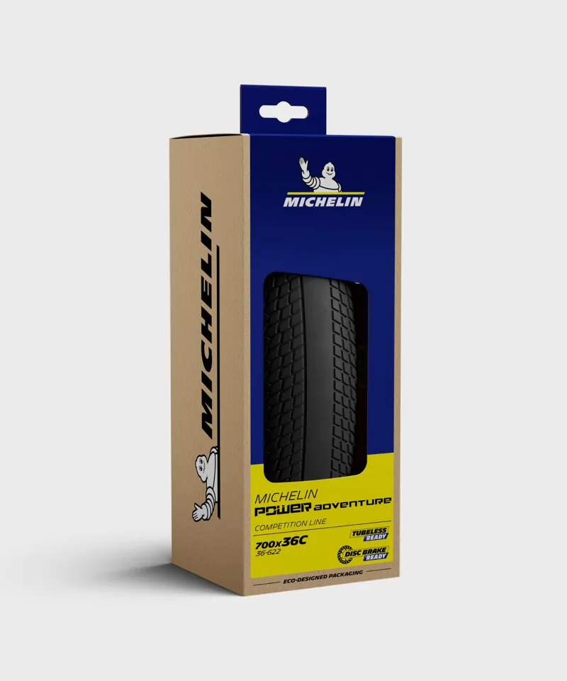 Michelin Power Adventure Gravel Tyre in Black 650B x 48 -1