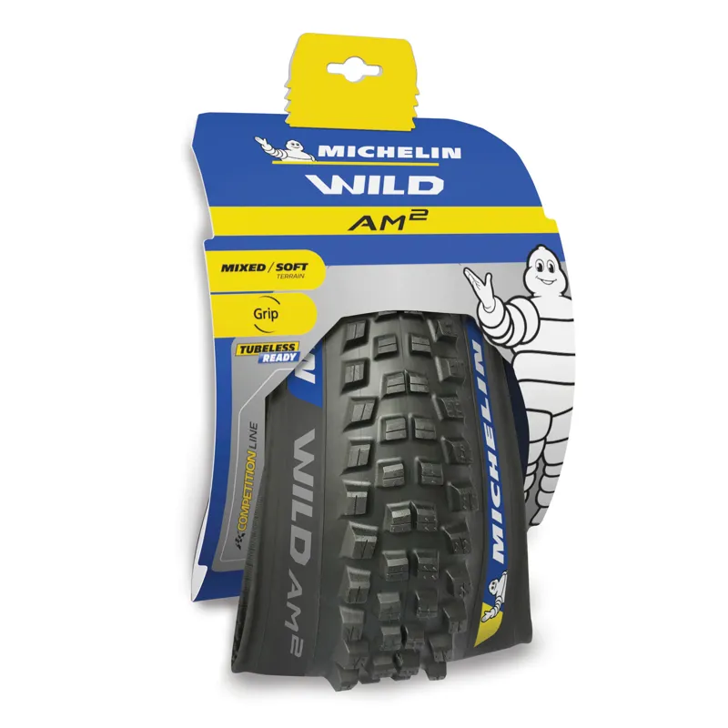 Michelin Wild AM2 Tyre 29 x 2.40in in Black -1