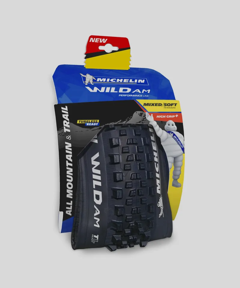Michelin Wild AM Performance Line Tyre 27.5 x 2.60in in Black -1