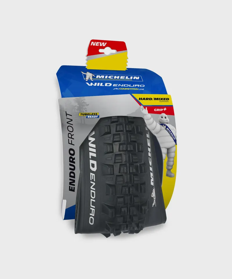 Michelin Wild Enduro Gum-X Tyre Front 29 x 2.40in in Black -1