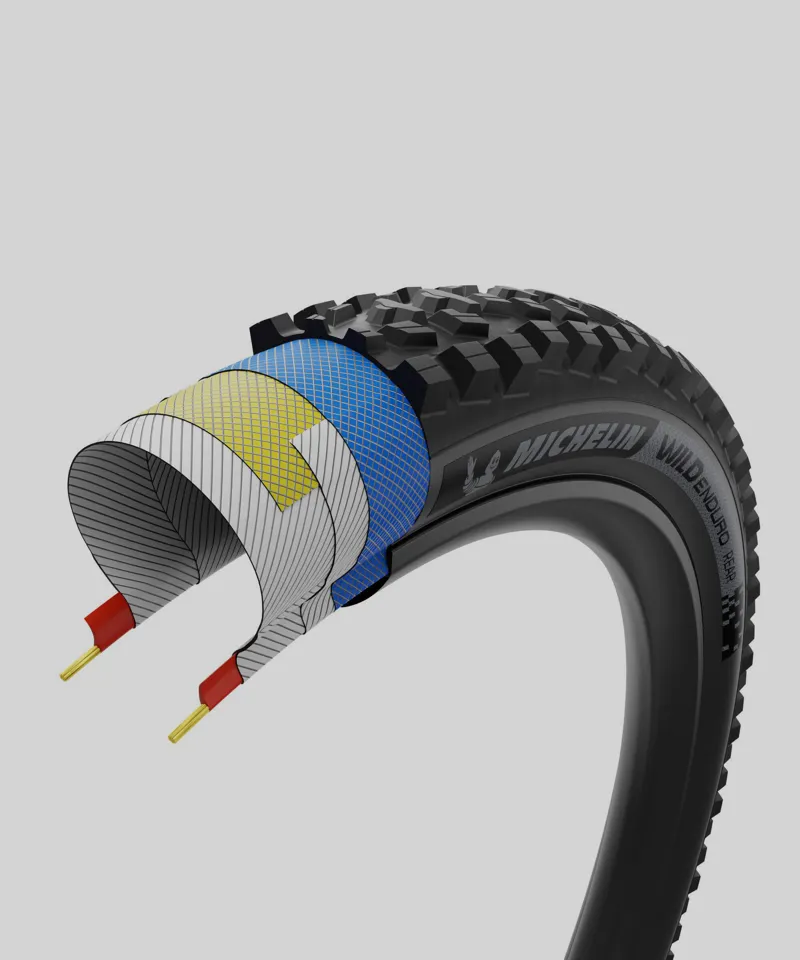 Michelin Wild Enduro Rear Racing Line Tyre Rear 29 x 2.40in in Dark-1