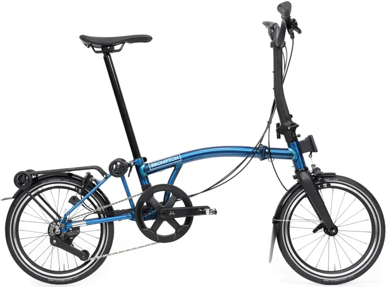 Brompton P Line V2 with SuperRoll+ 12-Speed Folding Bike 2026 in Pacific Lacquer