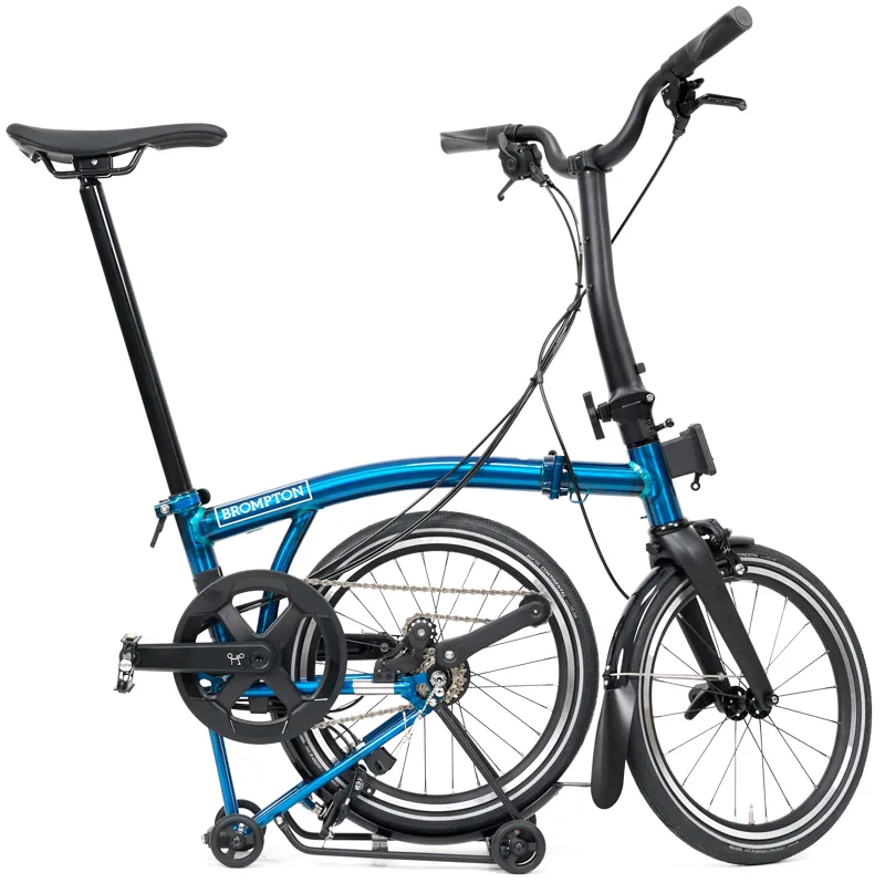 Brompton P Line V2 with SuperRoll+ 12-Speed Folding Bike 2026 in Pacific Lacquer-2