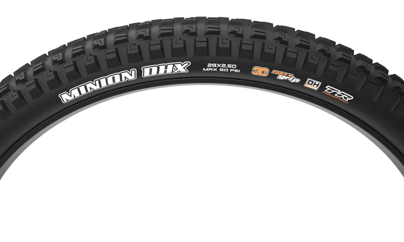 Maxxis Minion DHX Downhill 3C MaxxGrip Tubeless Folding Tyre 27.5 x 2.5 in Black-2