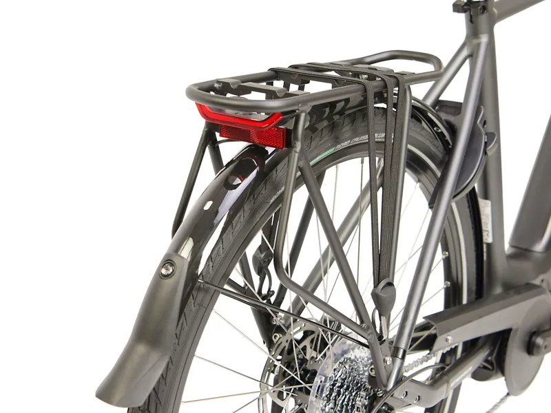 Raleigh Motus Tour Crossbar 8 sp Electric Hybrid Bike 2023 in Black-4