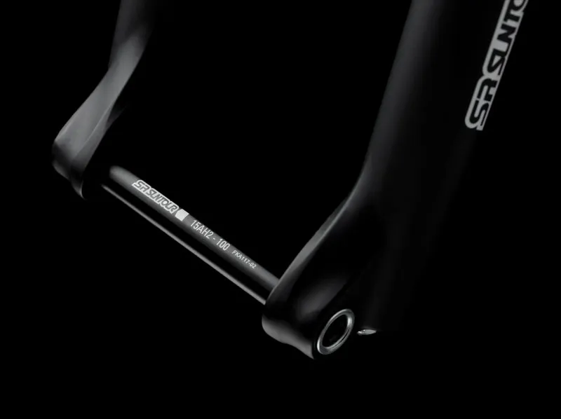 Tern Suntour Mobie A-32 Suspension Fork 20 inch 100mm Disc 50mm Travel in black-2