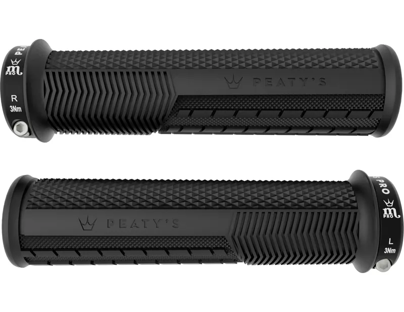 Peatys Monarch Pro Grip - Knurl - Thick - Black