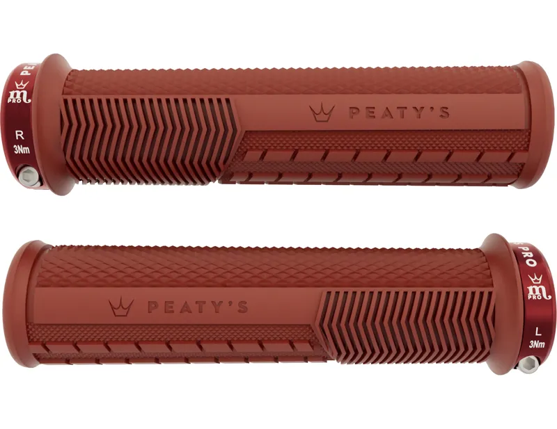 Peatys Monarch Pro Grip - Knurl - Thin - Brick Red