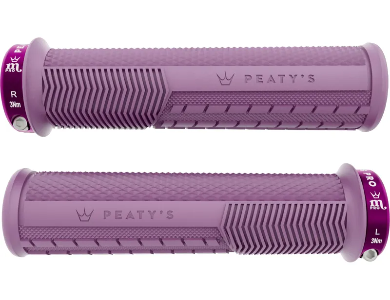 Peatys Monarch Pro Grip - Knurl - Thin - Plum