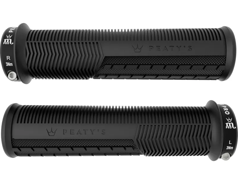 Balfes Bikes Peaty's Peatys Monarch Pro Grip - Mushroom - Thick - Black | Free postage over £30, £10 off first order, price match & 0% finance.