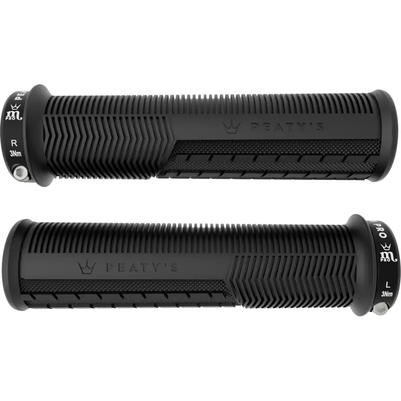 Balfes Bikes Peaty's Peatys Monarch Pro Grip - Mushroom - Thick - Black | Free postage over £30, £10 off first order, price match & 0% finance.